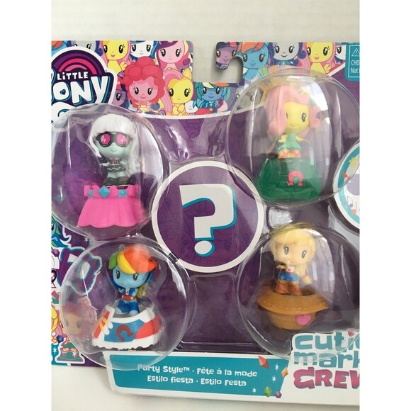 My Little Pony Dolls Cutie Mark Crew Season 2 Party Style 5 Figures Age 4+ - Picture 3 of 8